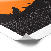 Halloween Scene Poster (Hoek)