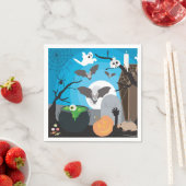 Halloween Scene Servet (Insitu)