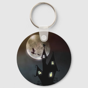 Halloween Scene Sleutelhanger