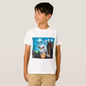 Halloween Scene T-shirt (Voorkant volledig)