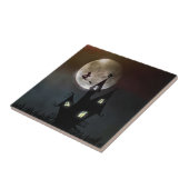 Halloween Scene Tegeltje (Zijkant)