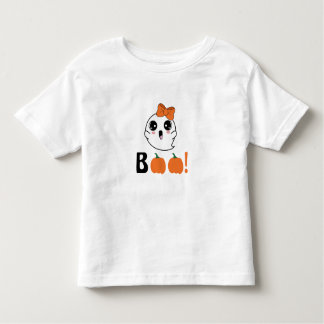 halloween schattig en vliegend spookachtig meisje kinder shirts