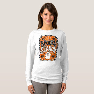 Halloween Schattig Geest Pompoen T-shirt