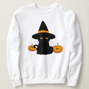 Halloween Schattige Cartoon Vrienden, Zwart Baby C Trui