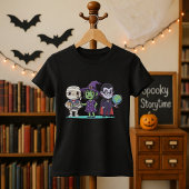 Halloween Schattige Mummy, Witch & Vampire T-shirt