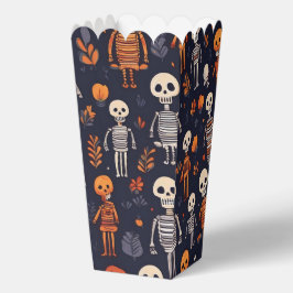 Halloween schattige skeletten bedankdoosjes