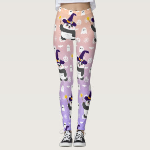 Halloween Schattigee Baby Panda toverstaf toversta Leggings