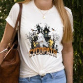 Halloween Schattigee Ghost Cycle Cycopath Funny T-shirt