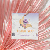 Halloween Schattigee heks verjaardagsfeest plein Bedankjes Labels