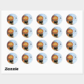 Halloween Schattigee pompoen Stickers - Trick or t (Vel)