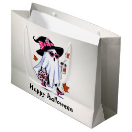 Halloween Schattigee stijlvolle heks spook koffiek Groot Cadeauzakje