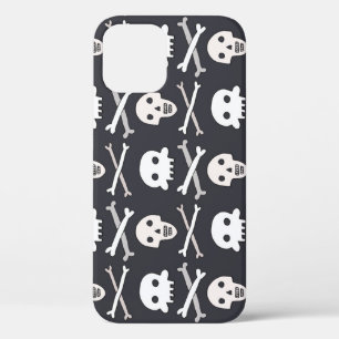 Halloween schedel kleurrijk patroon iPhone 12 hoesje
