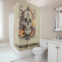 Halloween,Schedel Patroon, Kaarslicht Calavera