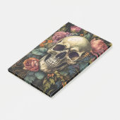 Halloween Schedel Post-it® Notes (Schuin)