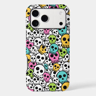 Halloween schedel roze gotische Hoesje-Mate iPhone