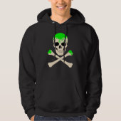 halloween schedelbeenderen slikbeenderstel hoodie (Voorkant)