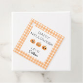 Halloween School Class Party Gift Treat Label (In situ)