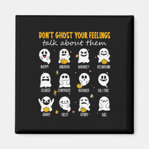 Halloween School Counselor Spook je gevoel niet Magneet