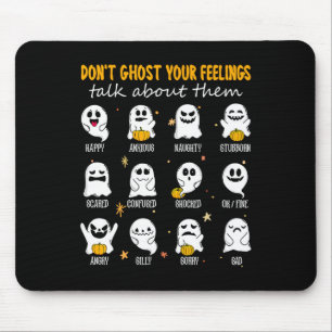Halloween School Counselor Spook je gevoel niet Muismat