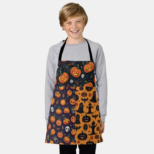 Halloween Schorten (Gedragen)