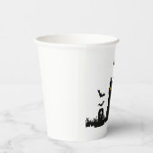 Halloween Schwarze Katze Pappbecher Papieren Bekers (Rechts)