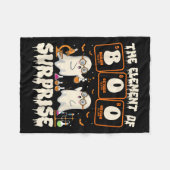 Halloween Science Ghost Teacher The Element Of Sur Fleece Deken (Voorkant (Horizontaal))