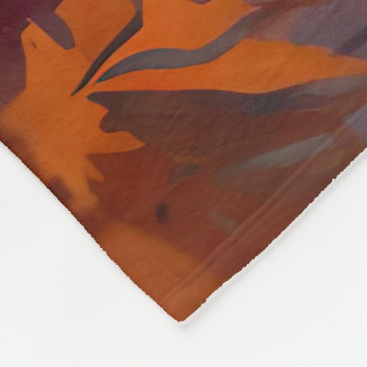 Halloween Scottish Terrier met pomkins Scary Fleece Deken (Hoek)