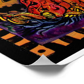 Halloween Scottish Terrier Poster (Hoek)