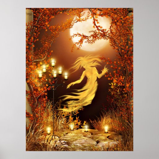 Halloween seance poster (Voorkant)