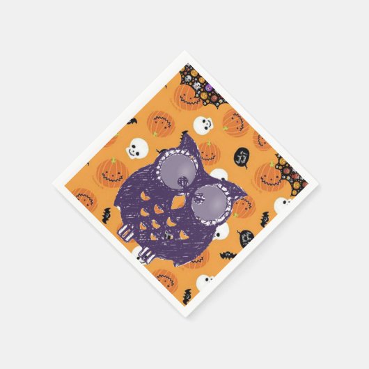 Halloween serviettes en papier (Coin)