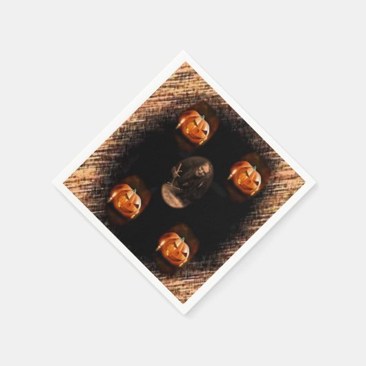 Halloween serviettes en papier (Coin)