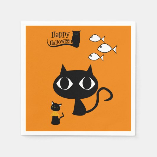 Halloween serviettes en papier (Devant)