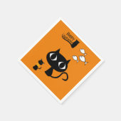 Halloween serviettes en papier (Coin)