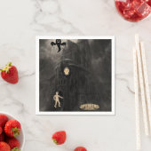 Halloween serviettes en papier (En situation)