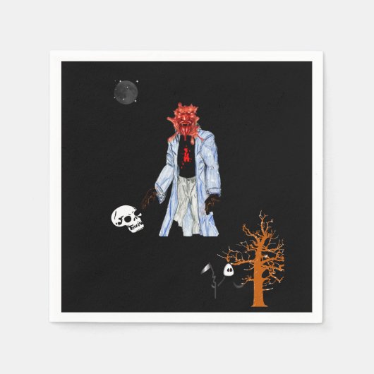 Halloween serviettes en papier (Devant)