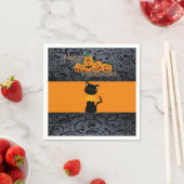 Halloween serviettes en papier (En situation)