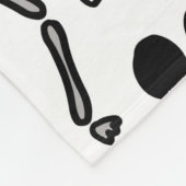 Halloween  set. Cute halloween icon verzamelt Fleece Deken (Hoek)