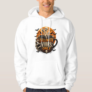 Halloween Sfeer Alleen Skelet Koffie Hoodie