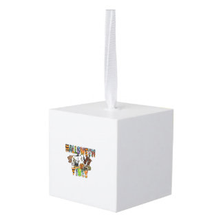 Halloween Sfeer Kubus Ornament