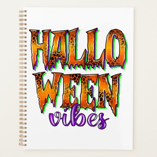 Halloween Sfeer Planner (Voorkant)