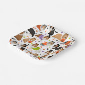 Halloween Shetland Sheepdog Sheltie Papieren Bordje (Gebogen)