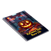 Halloween Shift Nurse Life Notitieboek (Rechterzijde)