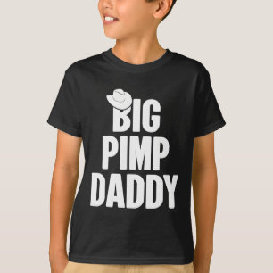 Halloween Shirt Big Pimp Dad Pimp Costume Party