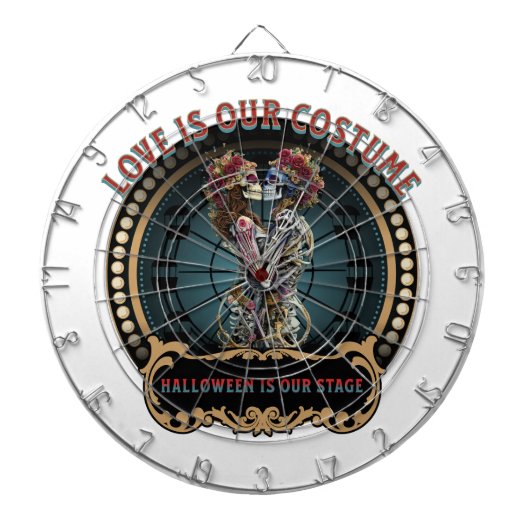 Halloween-Shirt | Dancing Skeleton T-shirt | Koffi Dartbord (Voorkant)