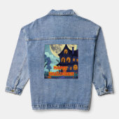 Halloween shirt denim jacket (Achterkant)
