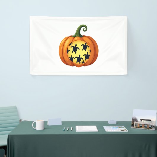 Halloween Shirt Pumpkin Turtle Zee Halloween Costu Spandoek (Beurs)