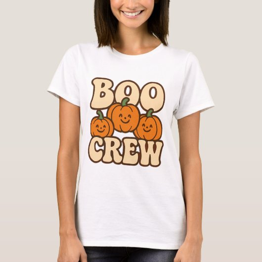 Halloween Shirt van Boo Crew (Voorkant)