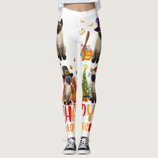 Halloween Shirten Vrouwen Mannen Kinder Halloween  Leggings