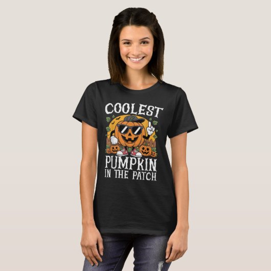 Halloween Shirts Boys And Kids Coolest Pumpkin In (Voorkant volledig)