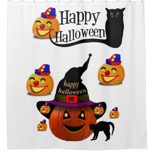 Halloween Shower Curtain Douchegordijn (Voorkant)